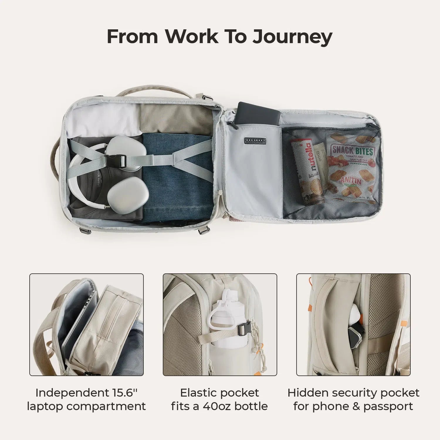 Faro 29L Travel Backpack Set