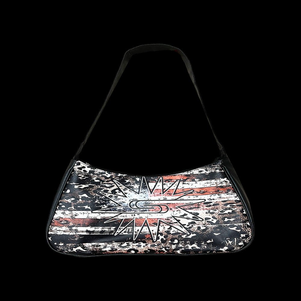 3SAN MonoMuse Geometric Pattern Underarm Bag - Urban Minimalist Style