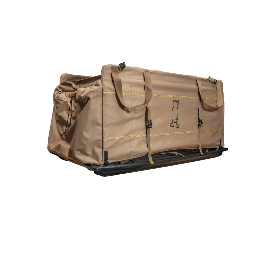 Dive Bomb Industries Heavy-Duty Jet Sled - All-Terrain Transport for Hunting, Outdoors, and More