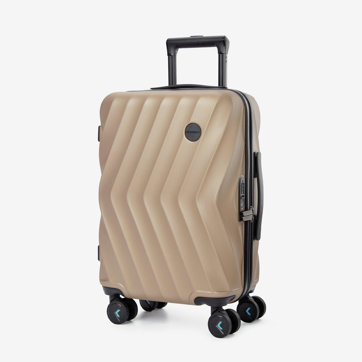 Globetrotter 20" Hardside Rolling Carry-on Stylish Suitcase