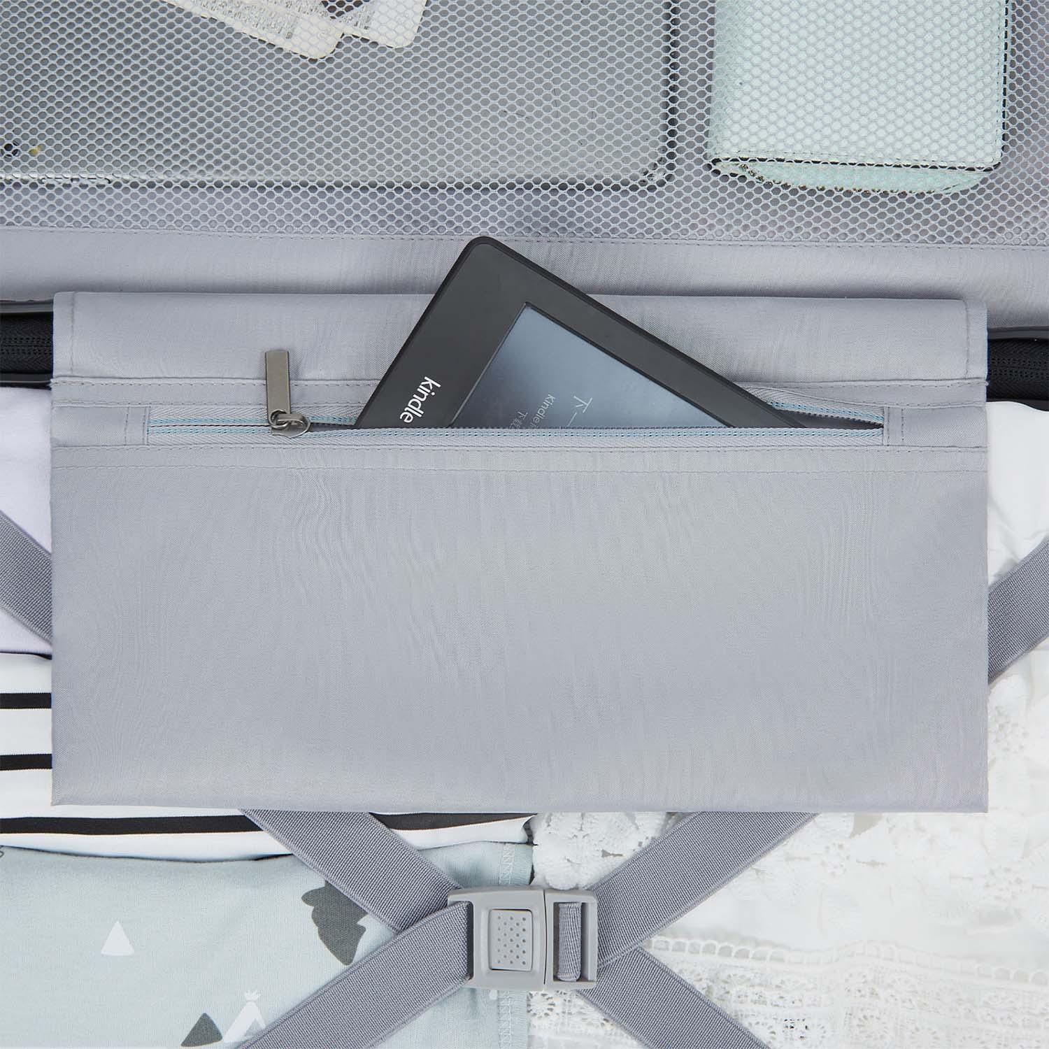 Globetrotter 20" Hardside Rolling Carry-on Stylish Suitcase