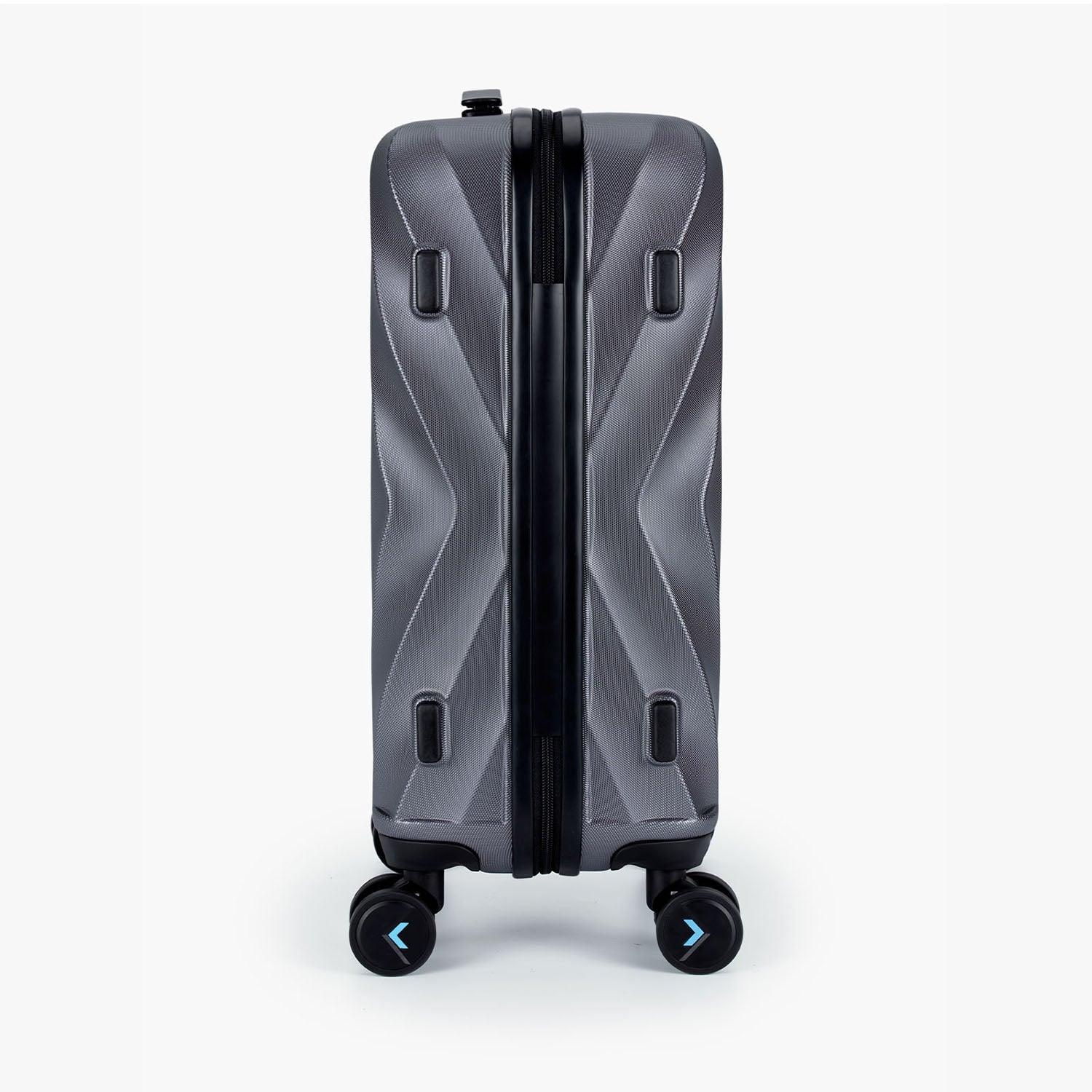 Globetrotter 20" Hardside Rolling Carry-on Stylish Suitcase