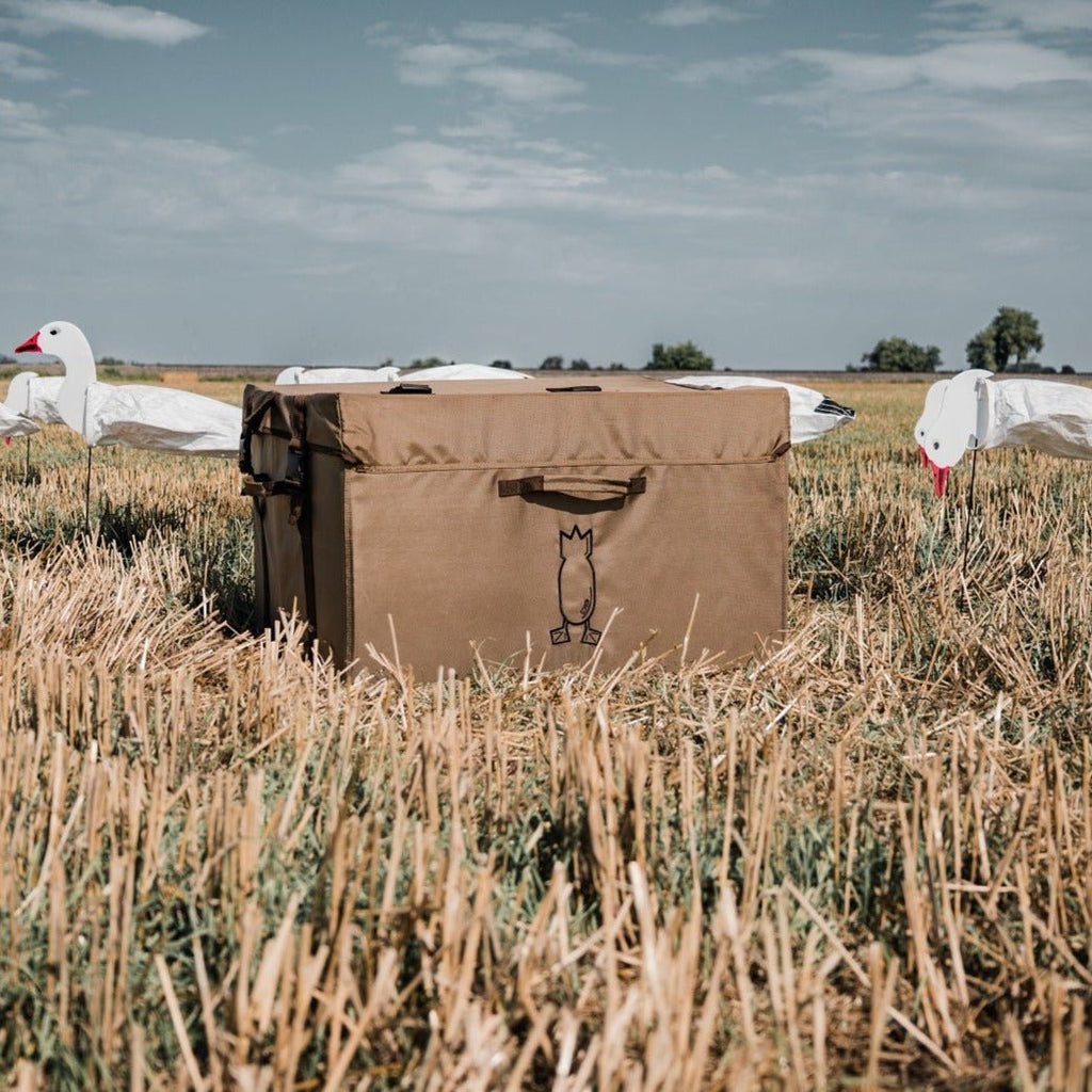Dive Bomb Cube Sock Bag: Durable & Compact Storage for Waterfowl Decoy Socks