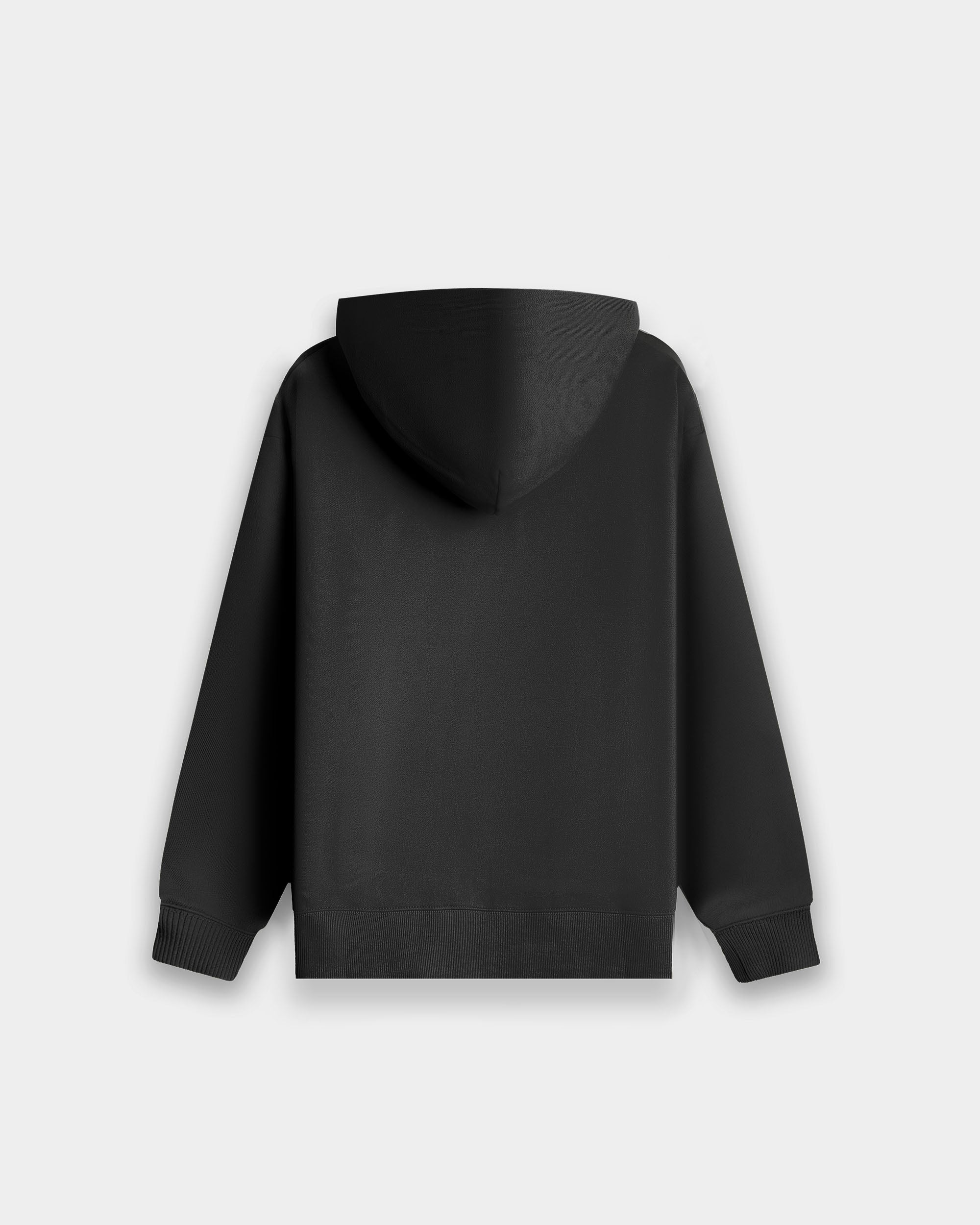 Cloudburst Zip Hoodie - Black