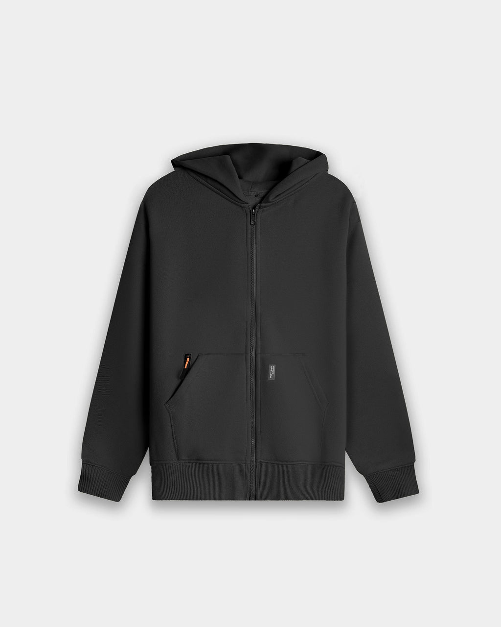 Cloudburst Zip Hoodie - Black