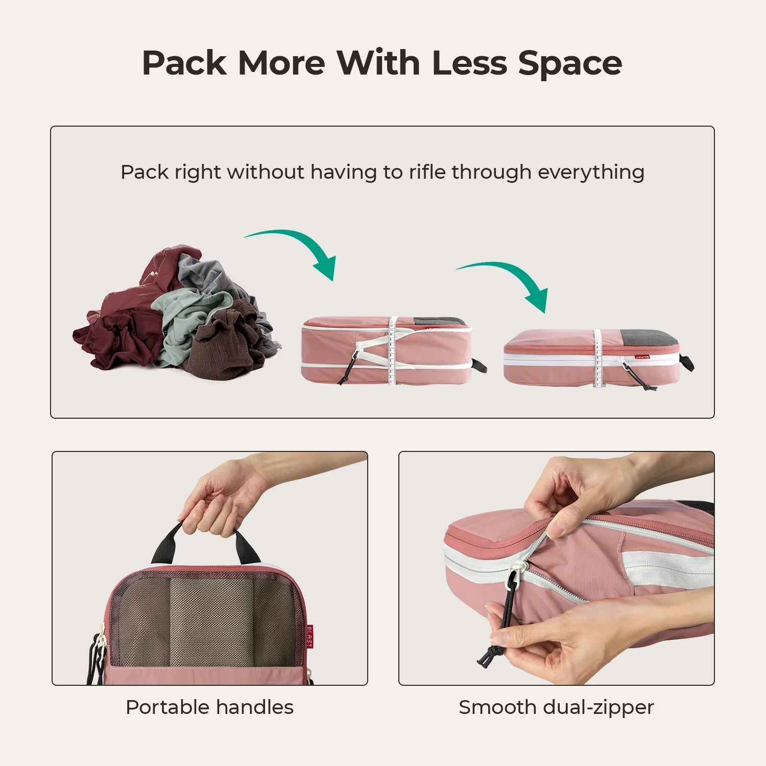 Blast Packing Cubes