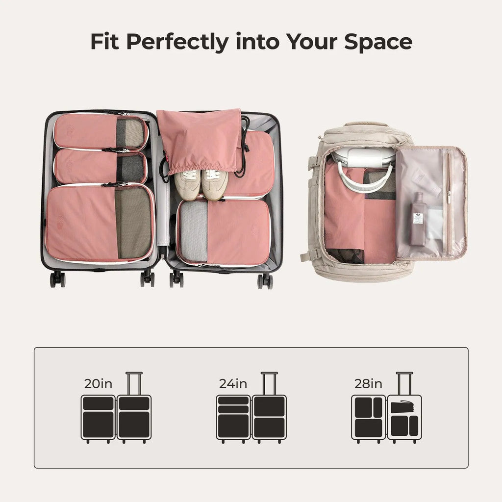 Getaway & Packing Cubes Set