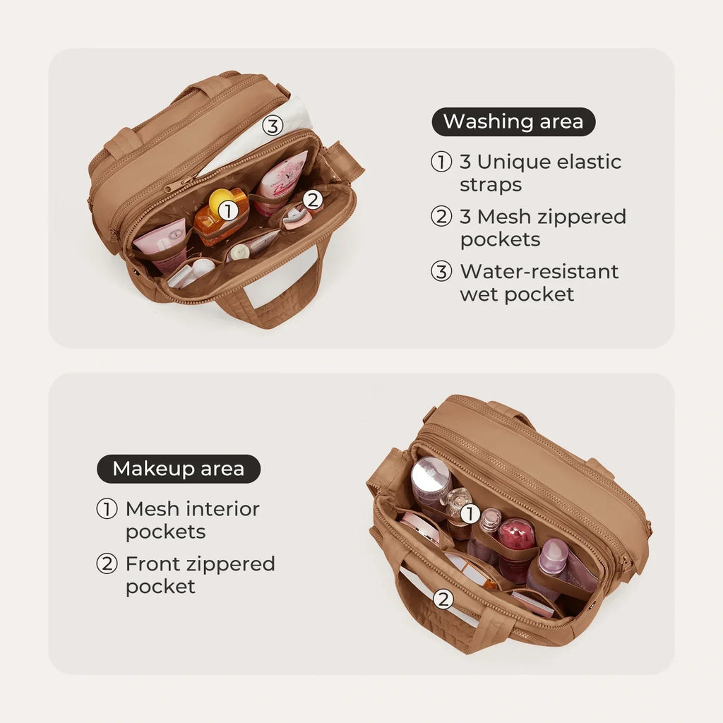 Crush Hanging Toiletry Bag