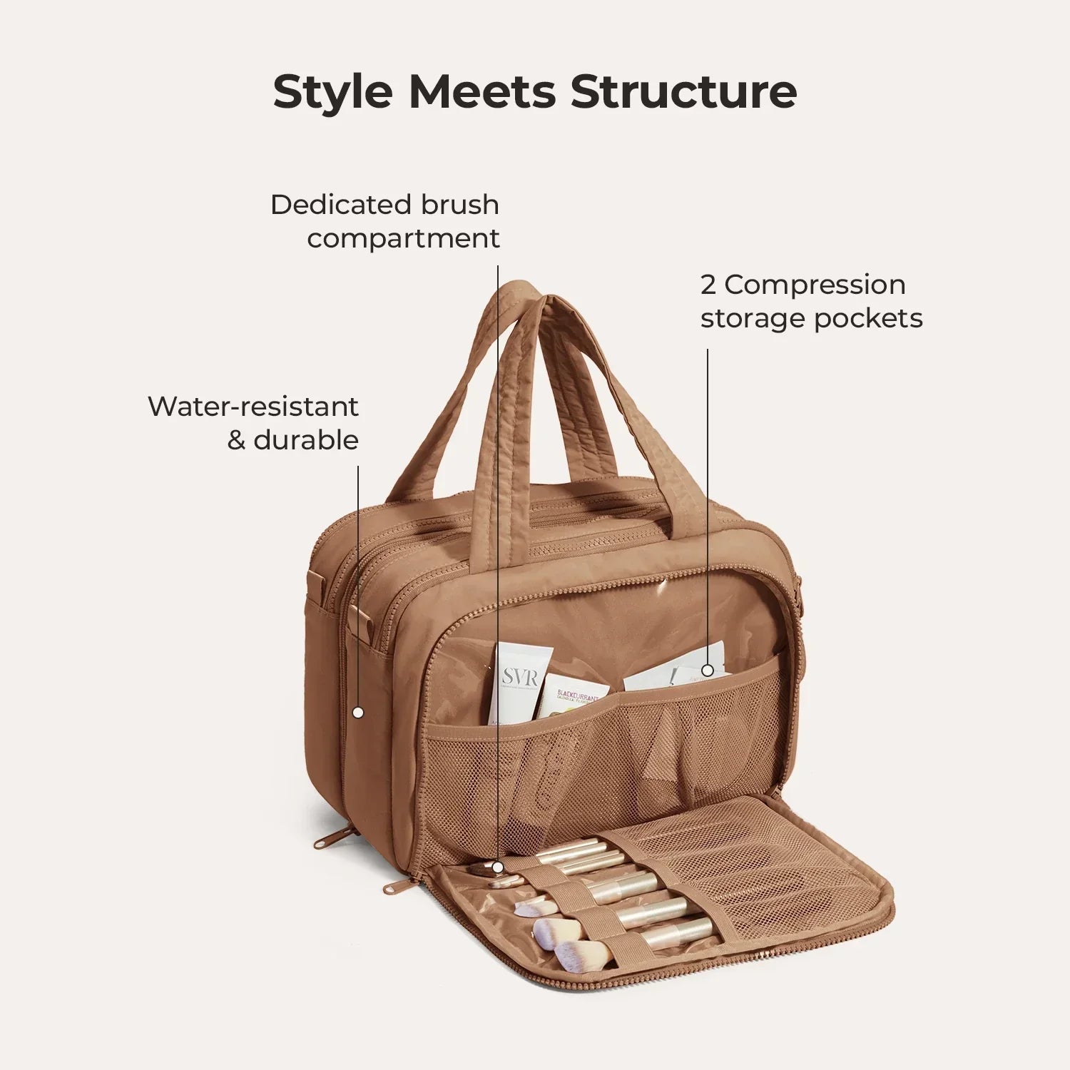 Crush Hanging Toiletry Bag