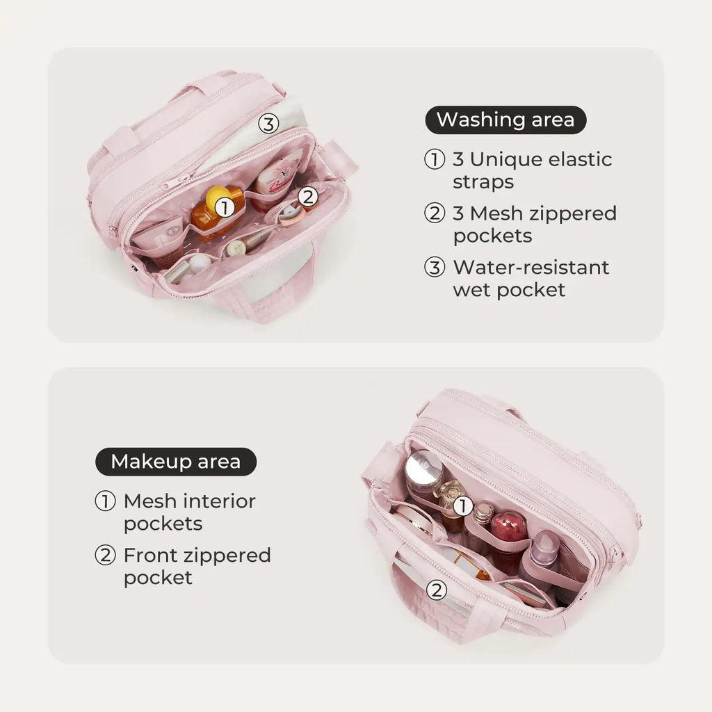 Crush Hanging Toiletry Bag