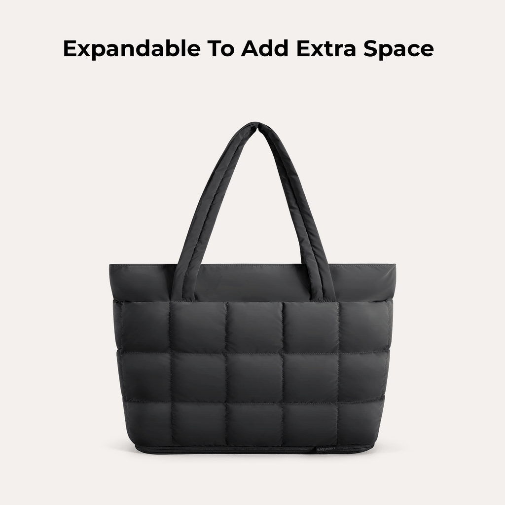 Bubble 22L-28L Expandable Puffer Travel Tote Bag
