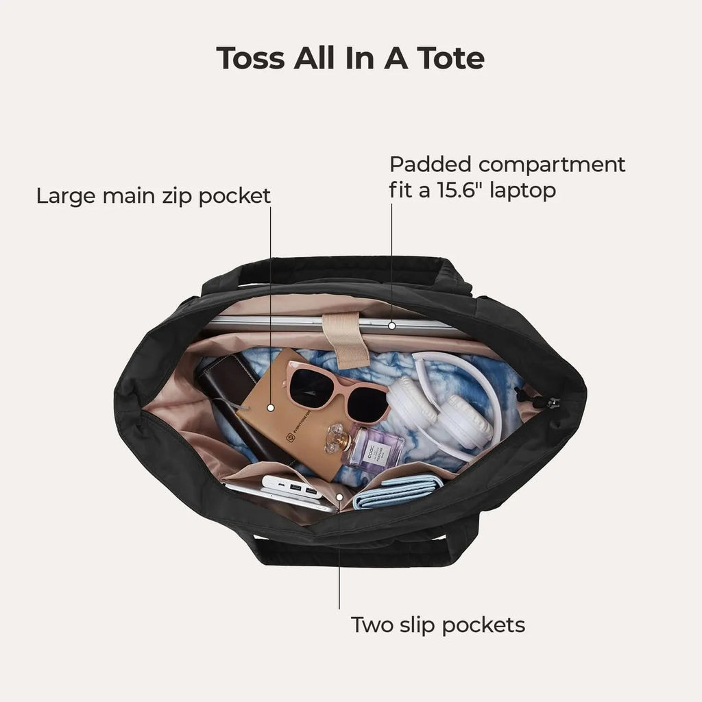 Bubble 22L-28L Expandable Puffer Travel Tote Bag