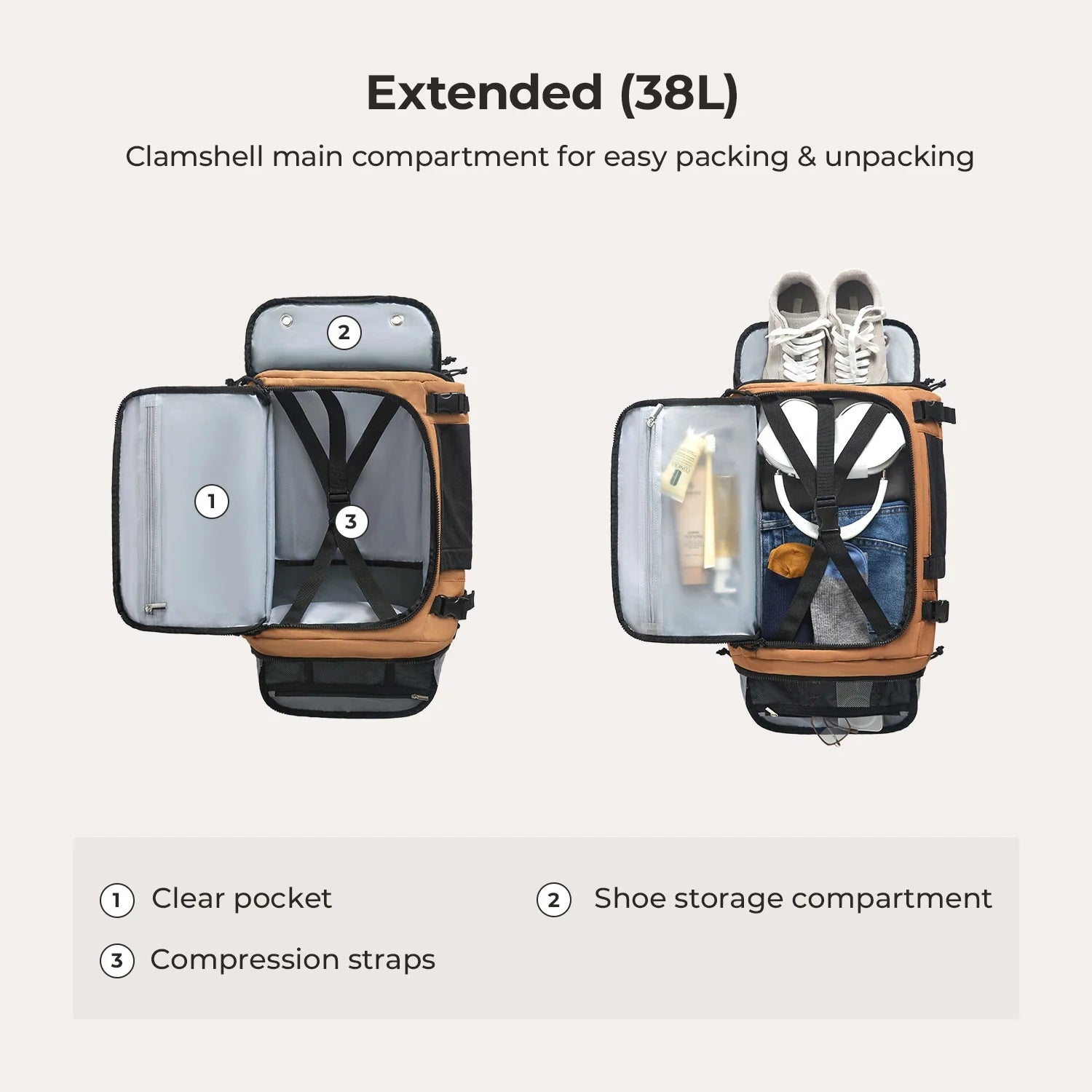 Blast Mesh Travel Backpack