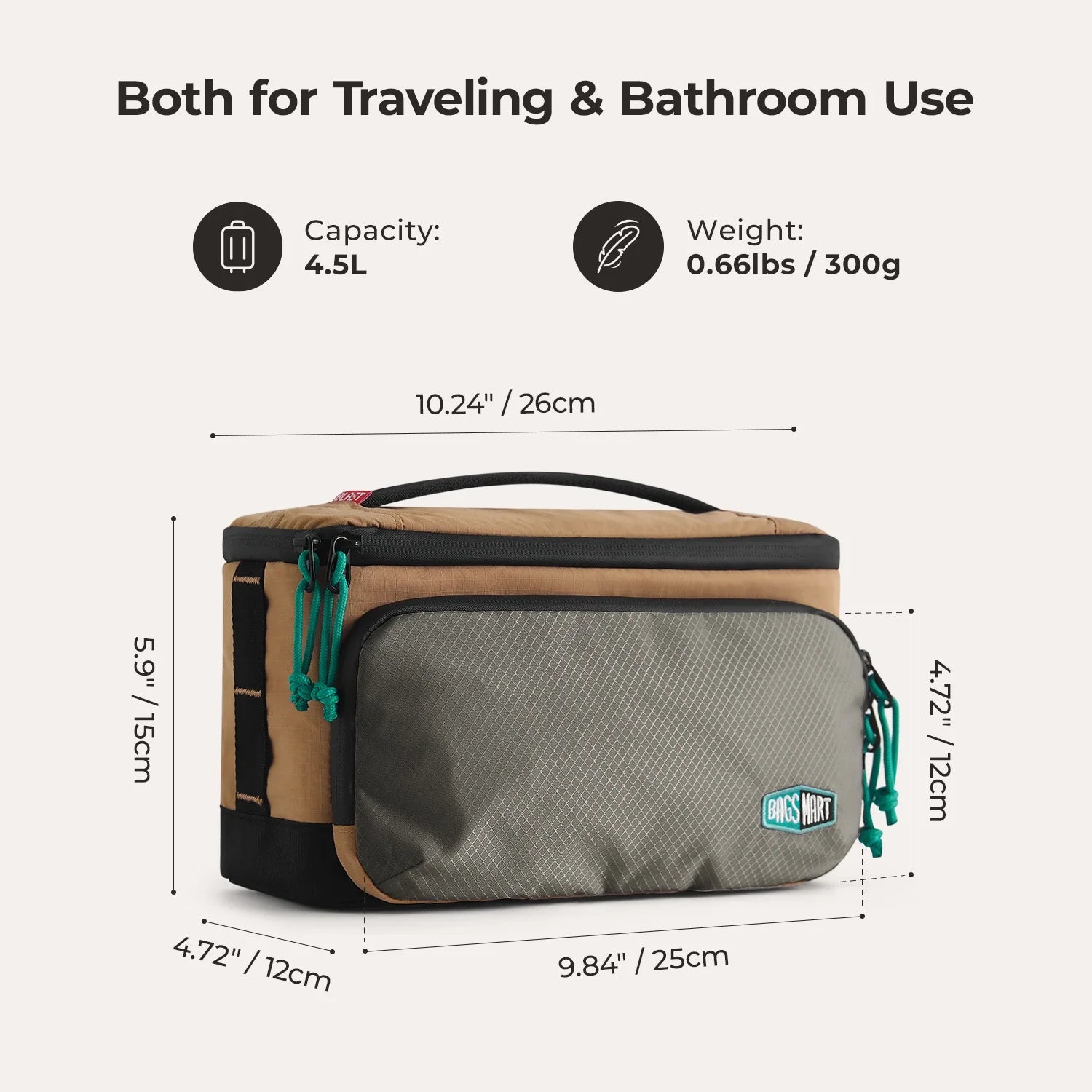 Blast 4.5L Hanging Toiletry Bag