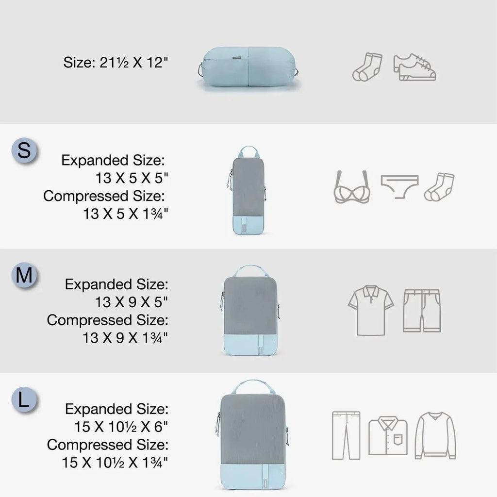 Compression Packing Cubes 6 PCS