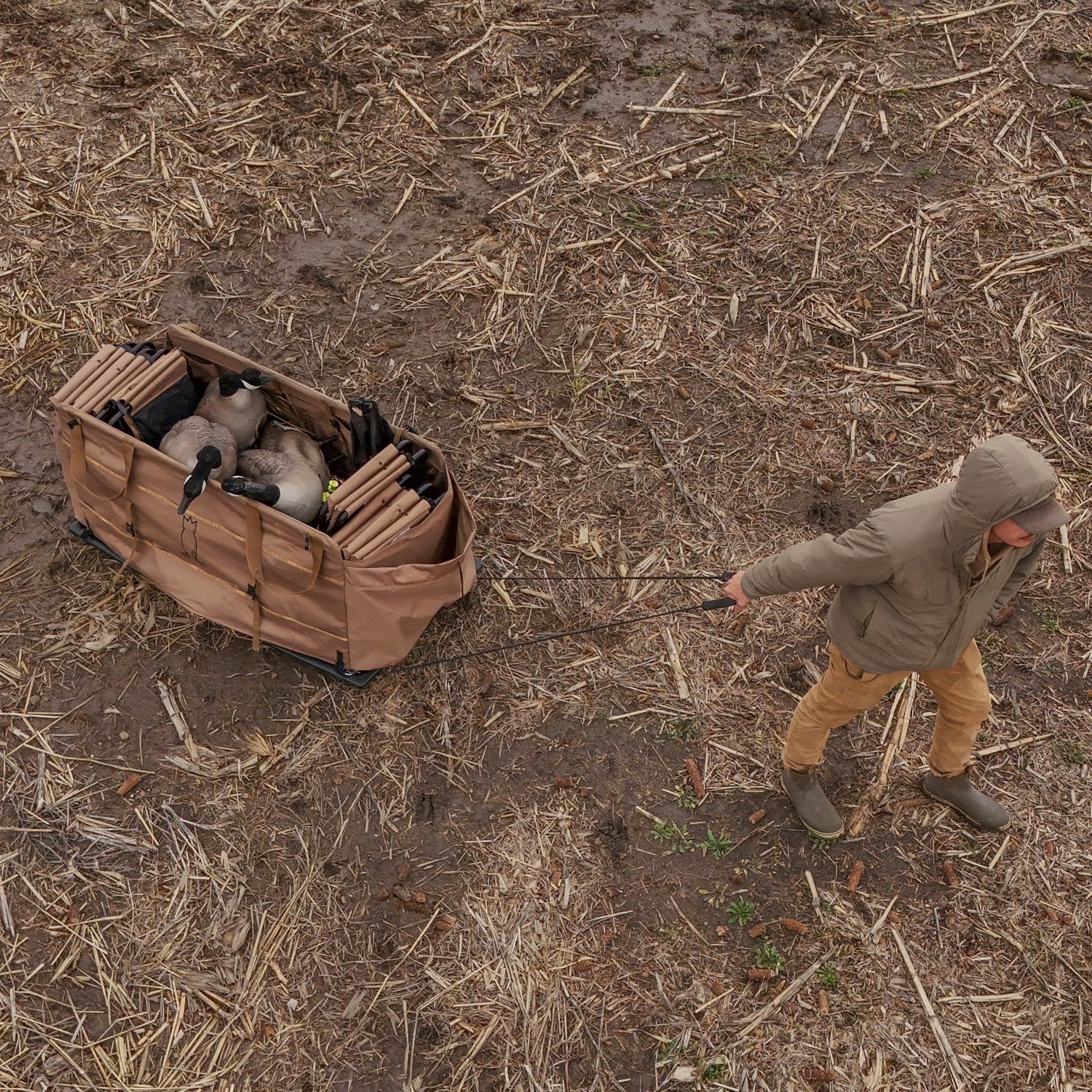 Dive Bomb Industries Heavy-Duty Jet Sled - All-Terrain Transport for Hunting, Outdoors, and More