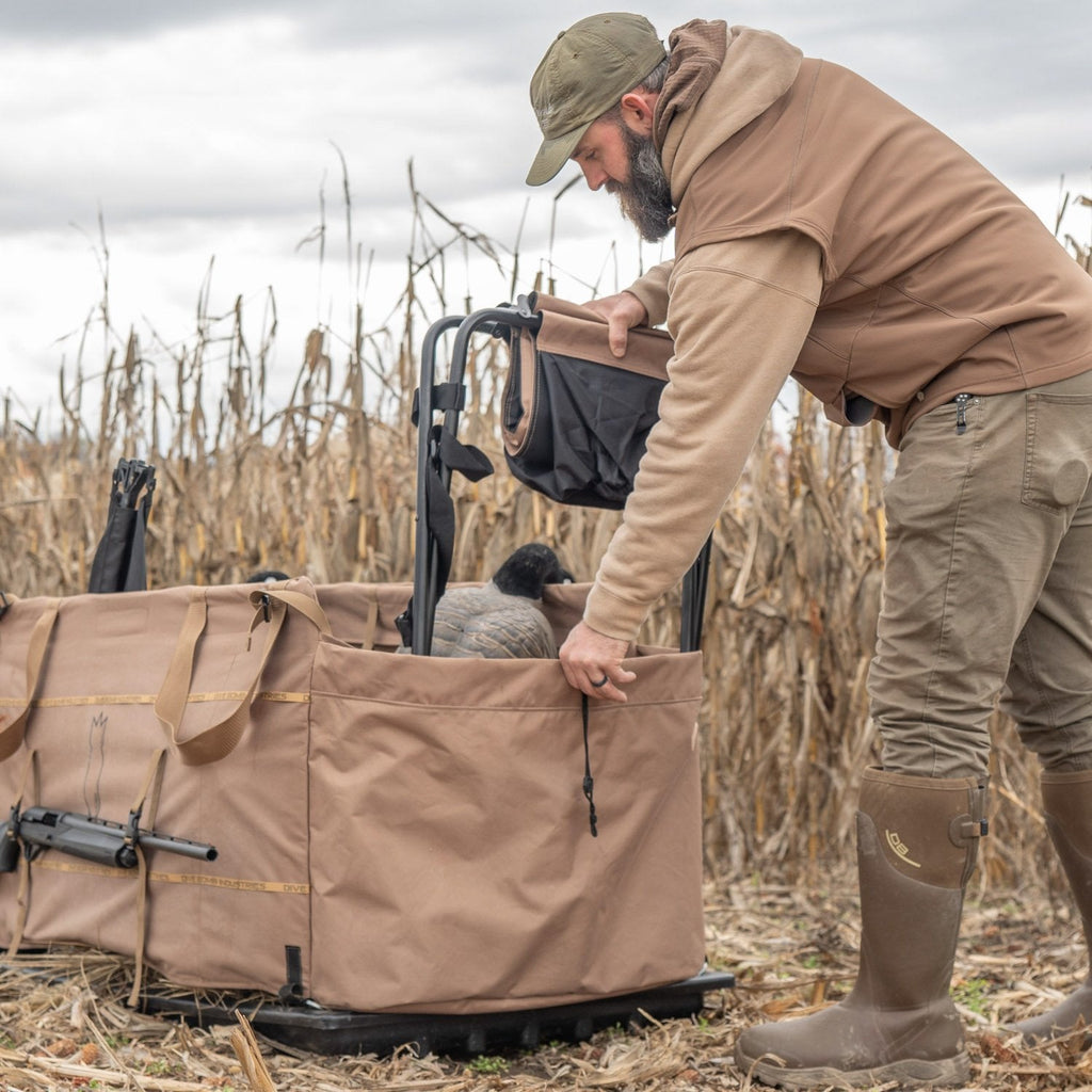 Dive Bomb Industries Heavy-Duty Jet Sled - All-Terrain Transport for Hunting, Outdoors, and More