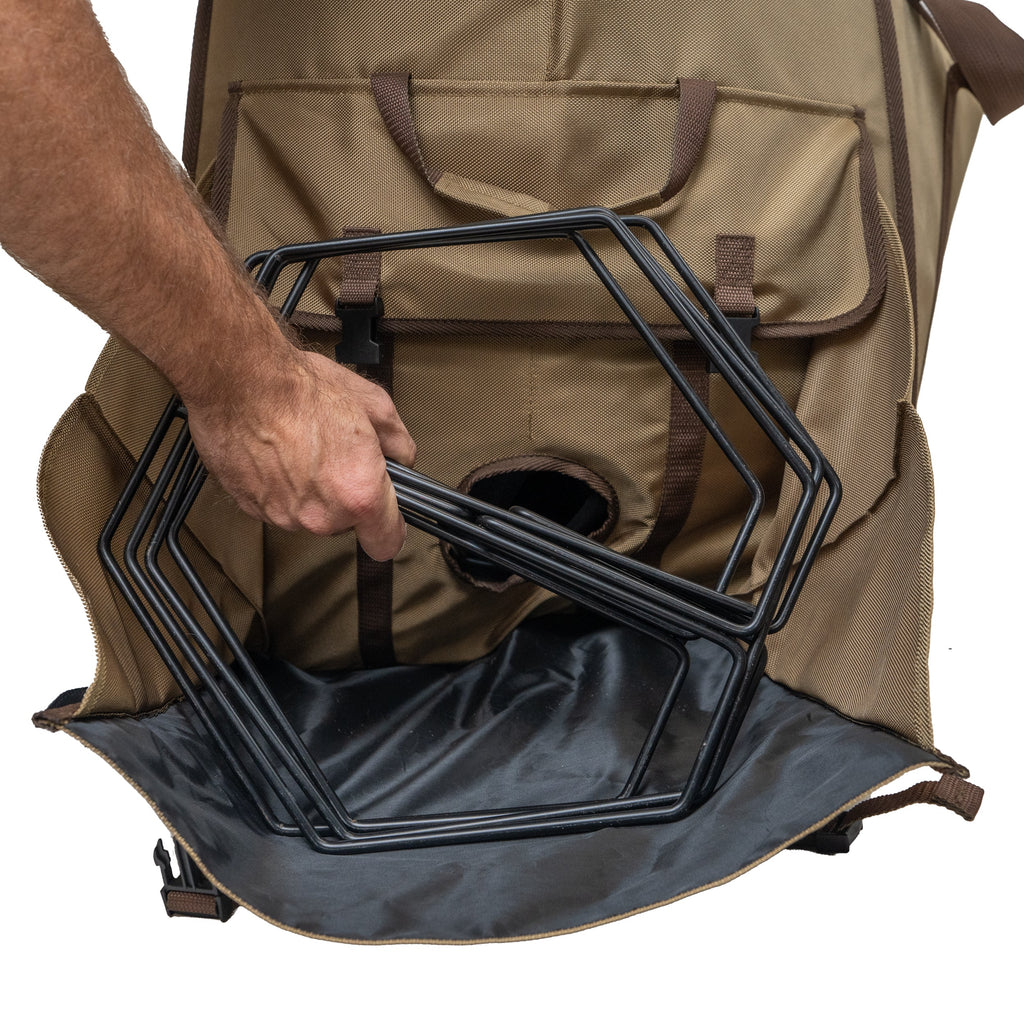 Dive Bomb Slotted Full Body Goose Decoy Bag - Organized & Durable Hunting Transport
