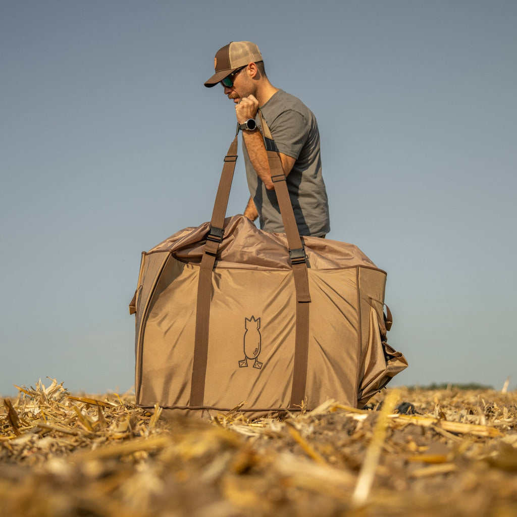 Dive Bomb Slotted Full Body Goose Decoy Bag - Organized & Durable Hunting Transport