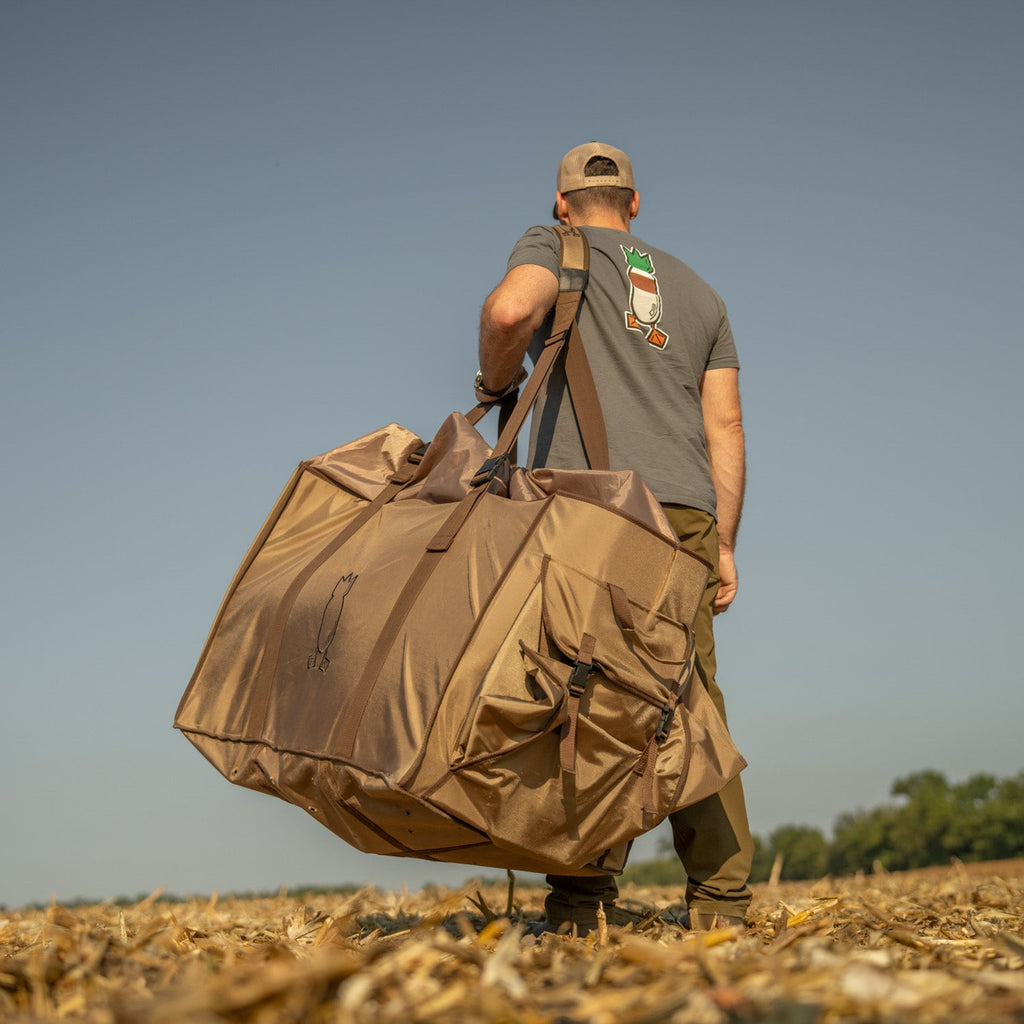 Dive Bomb Slotted Full Body Goose Decoy Bag - Organized & Durable Hunting Transport