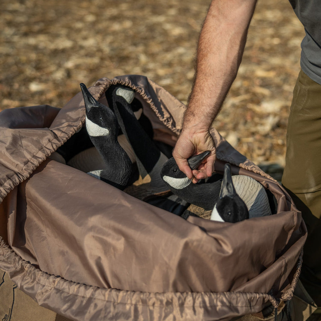 Dive Bomb Slotted Full Body Goose Decoy Bag - Organized & Durable Hunting Transport