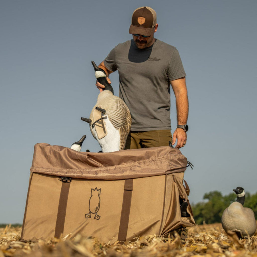 Dive Bomb Slotted Full Body Goose Decoy Bag - Organized & Durable Hunting Transport