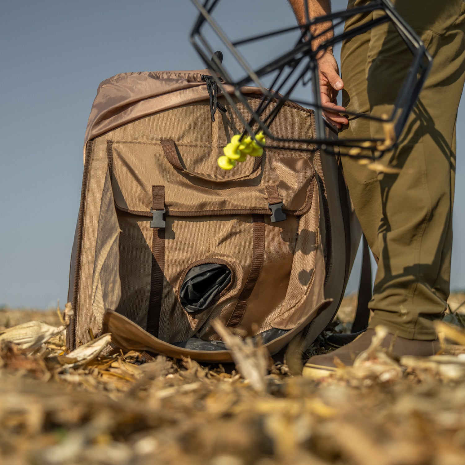 Dive Bomb Slotted Full Body Goose Decoy Bag - Organized & Durable Hunting Transport