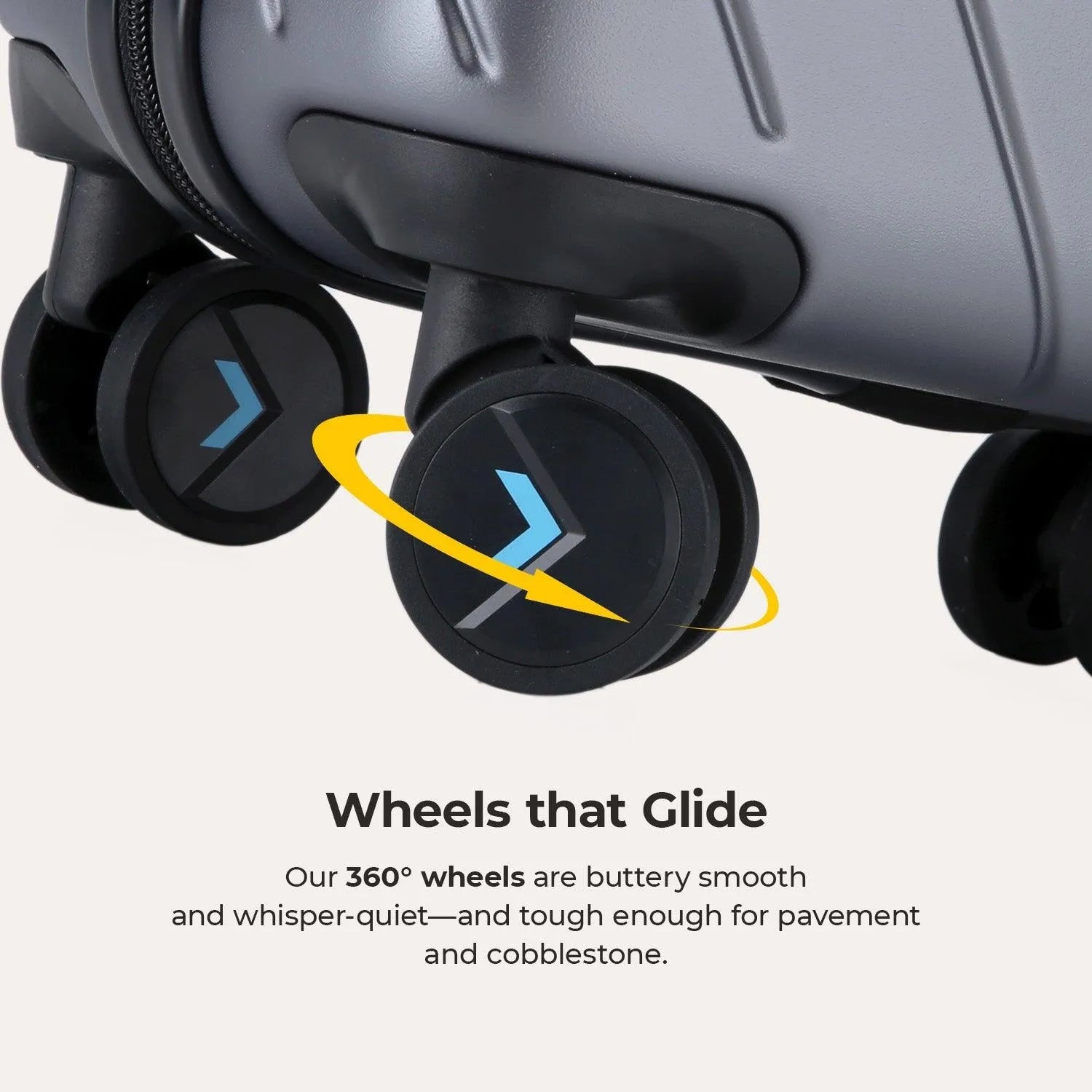 Daren 16-20 Inch Lightweight Hardside Carry-On Suitcase