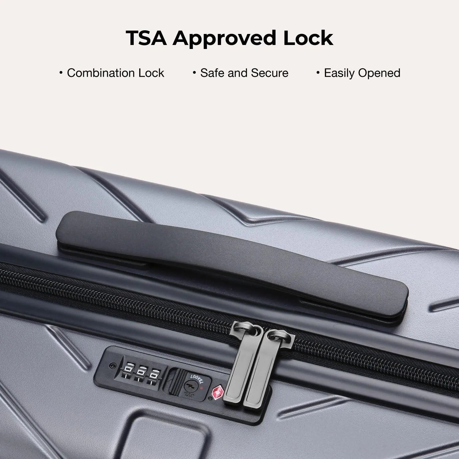 Daren 16-20 Inch Lightweight Hardside Carry-On Suitcase