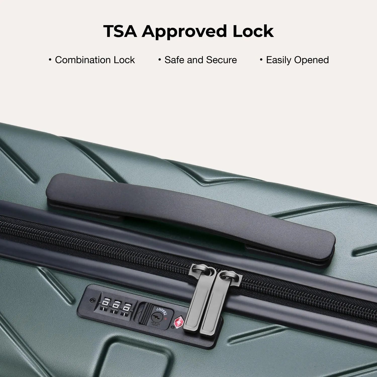 Daren 16-20 Inch Lightweight Hardside Carry-On Suitcase