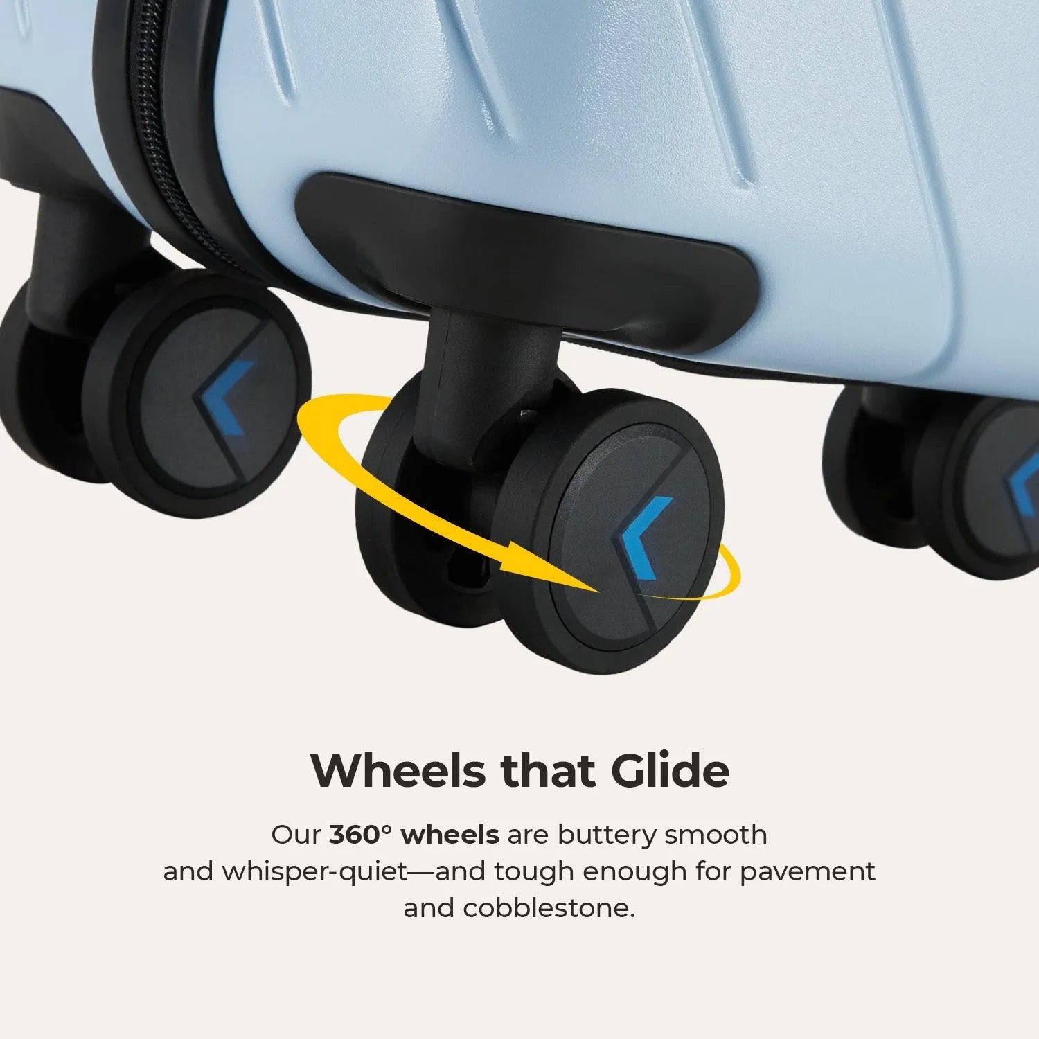 Daren 16-20 Inch Lightweight Hardside Carry-On Suitcase