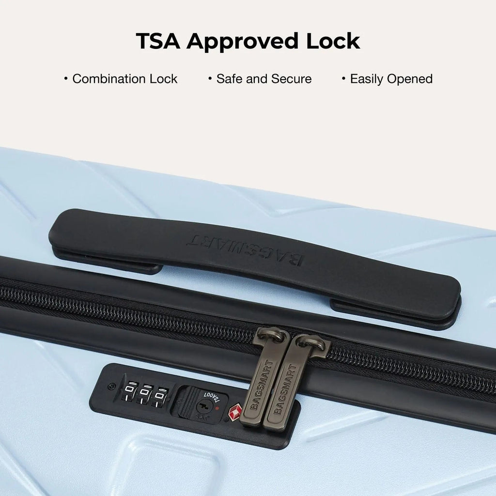 Daren 16-20 Inch Lightweight Hardside Carry-On Suitcase