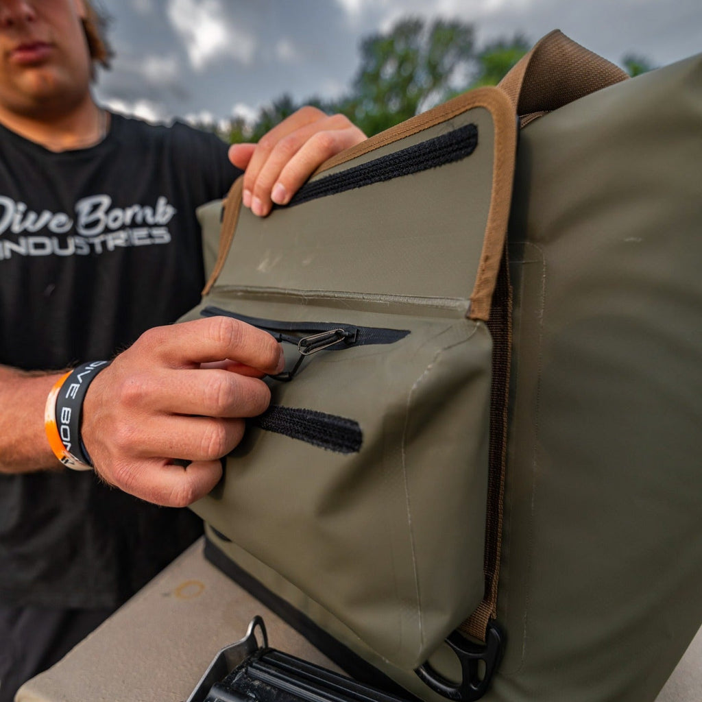 Dive Bomb Waterproof Hunting Pouch - Secure, Weatherproof Gear Storage for Essential Hunting Accessories