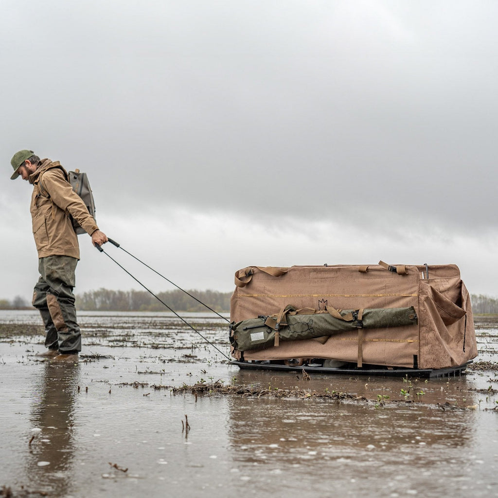 Dive Bomb Industries Heavy-Duty Jet Sled - All-Terrain Transport for Hunting, Outdoors, and More