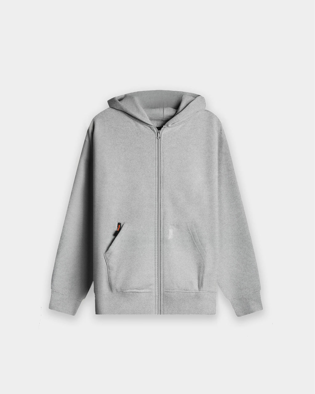 Cloudburst Zip Hoodie - Heather Grey