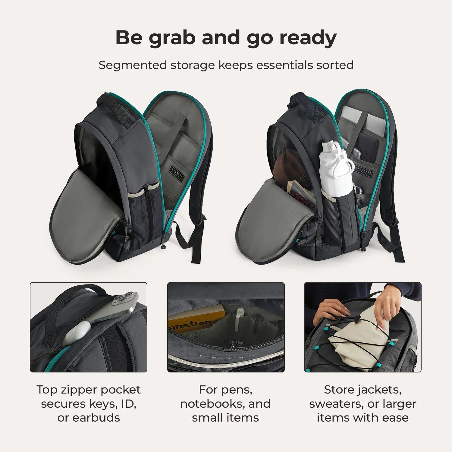 Focus 15.6" Laptop Backpack