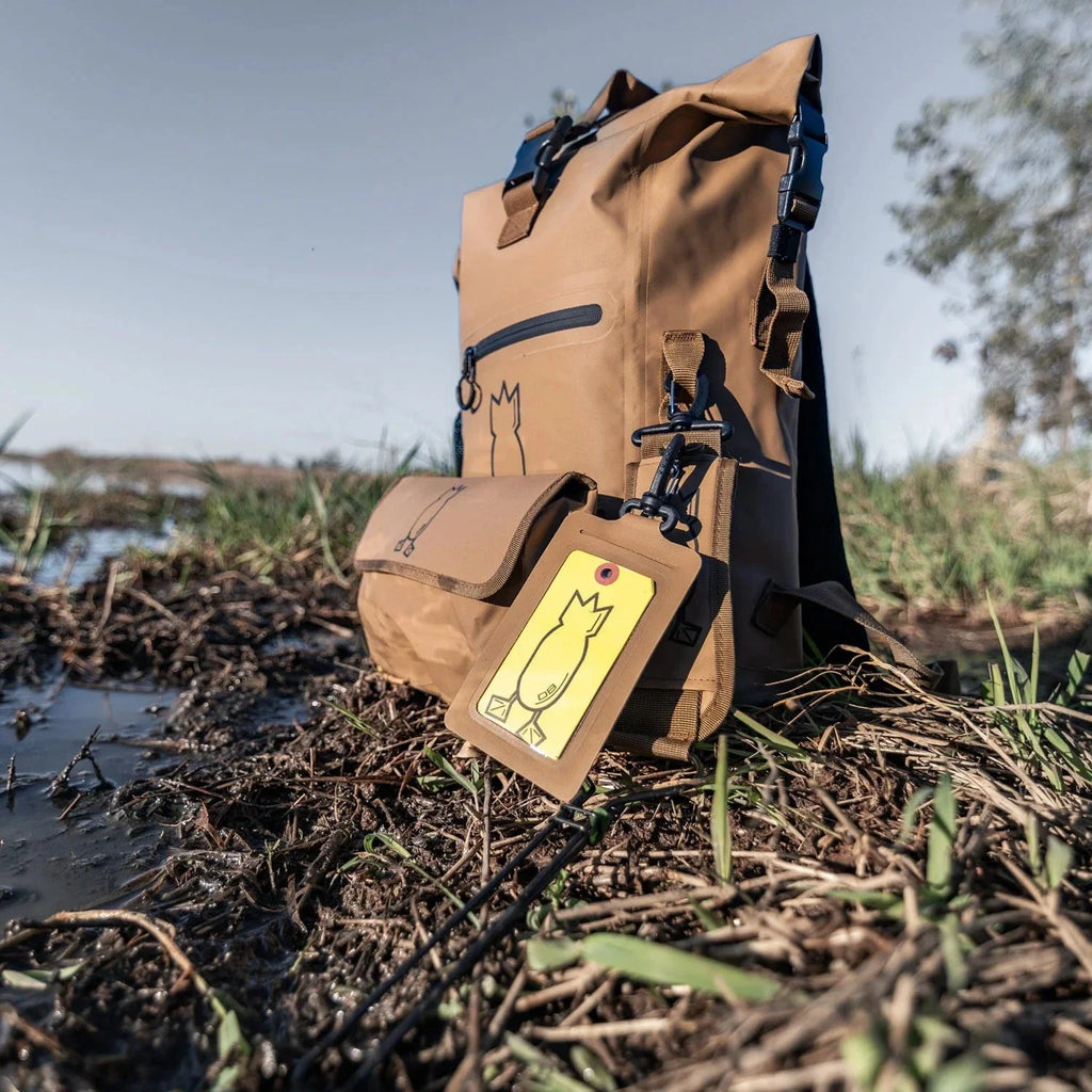 Dive Bomb Waterproof Hunting ID Holder - Durable, Field-Ready License & Permit Pouch