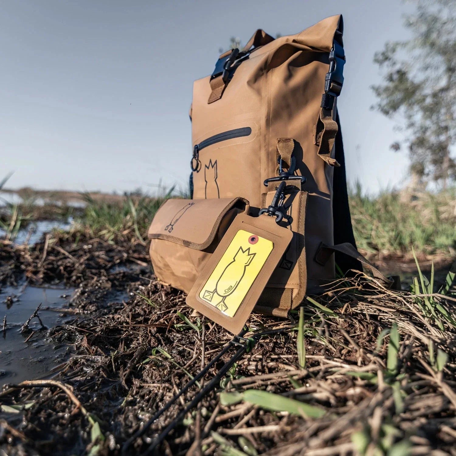 Dive Bomb Waterproof Hunting ID Holder - Durable, Field-Ready License & Permit Pouch