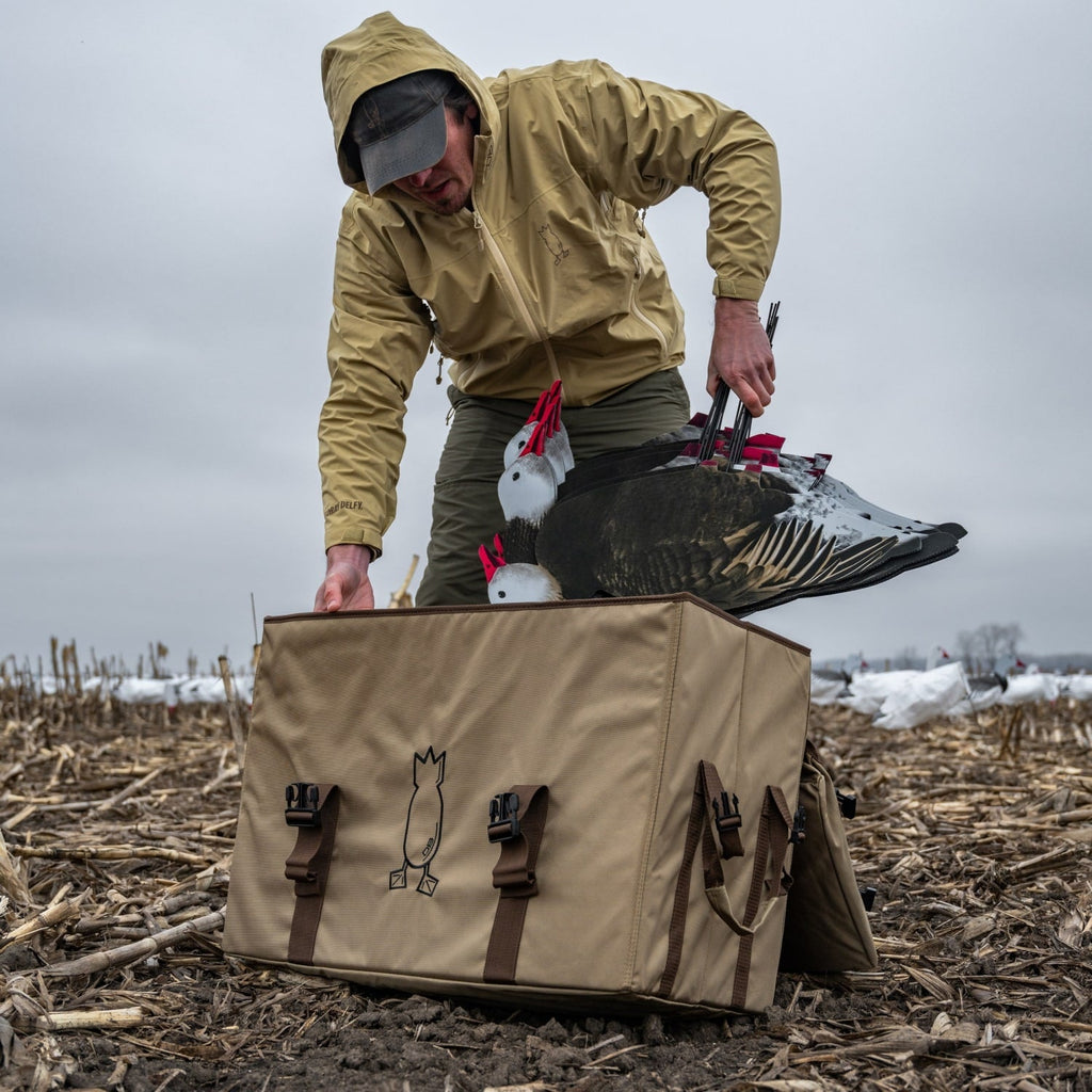 Dive Bomb Silhouette Decoy Bag - Heavy-Duty, Spacious, Durable Hunting Storage for 5 Dozen Decoys