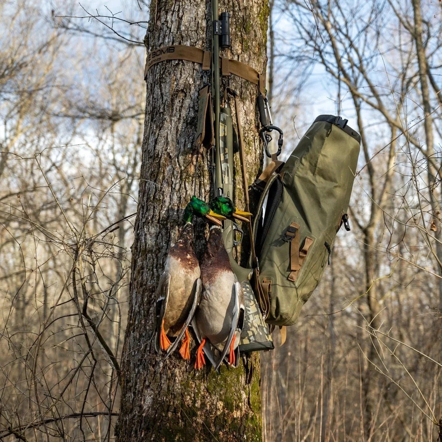 Heavy-Duty Duck Strap Game Carrier for Waterfowl Hunters - Durable & Adjustable