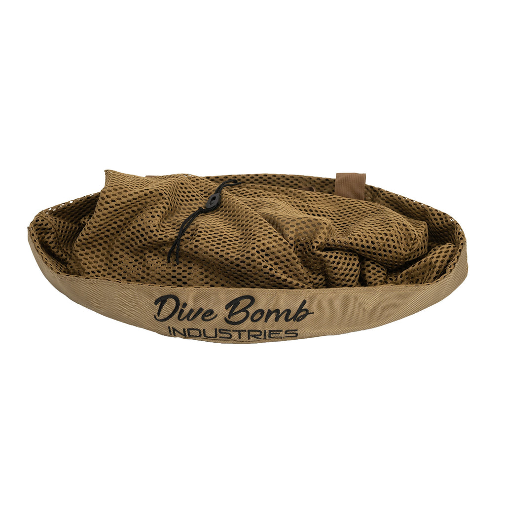 Dive Bomb Lightweight & Durable Mesh Decoy Bag - 36" x 26" - Breathable Waterfowl Hunting Gear Storage