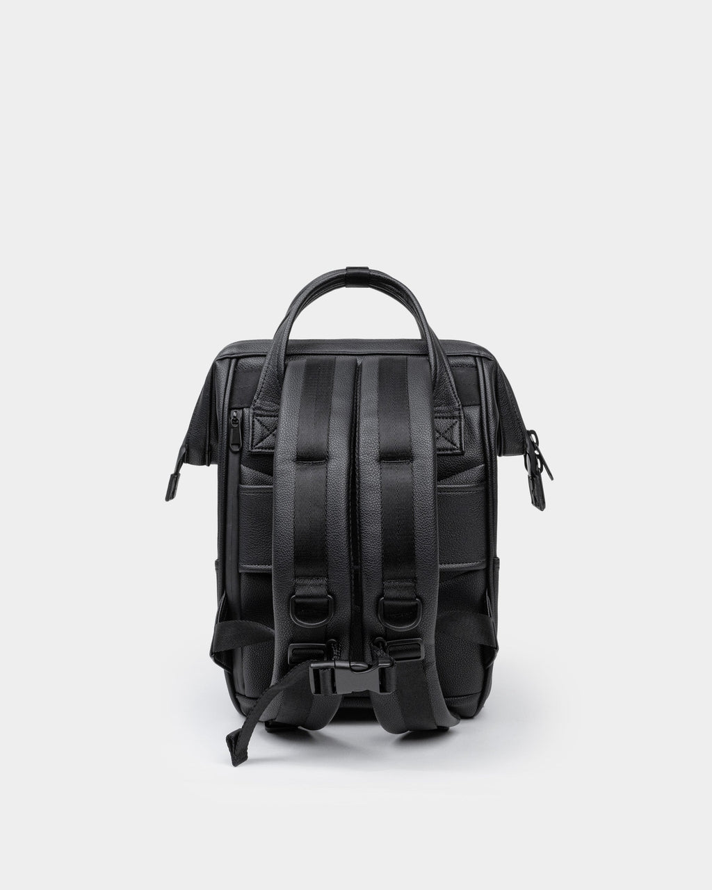 Cascade Backpack - Compact - Black Leatherlite