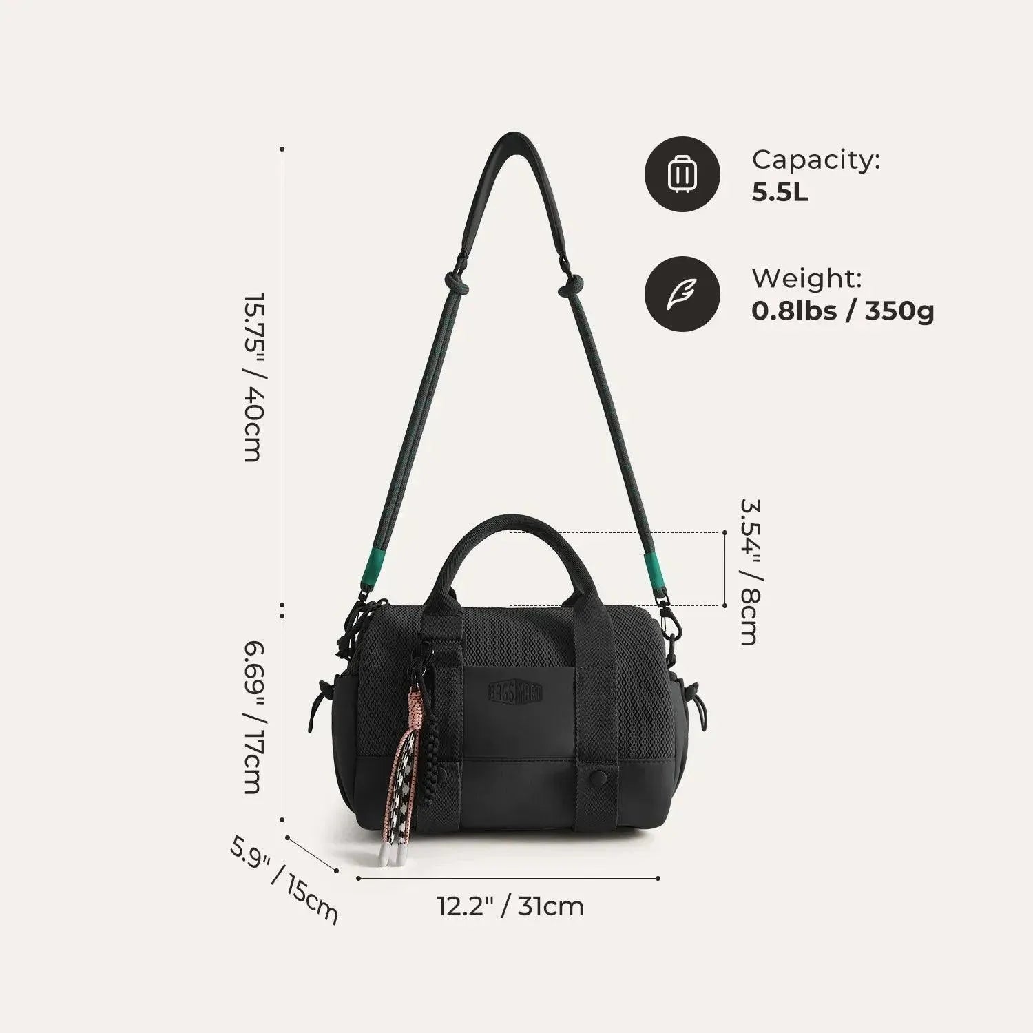 REIKI 5.5L Mini Duffle