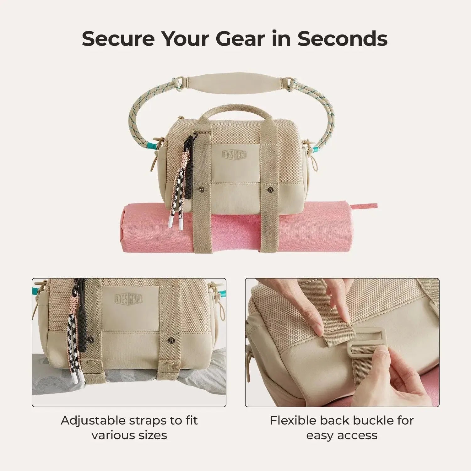 (FREE GIFT) 5.5L Mini Gym Duffle Bag