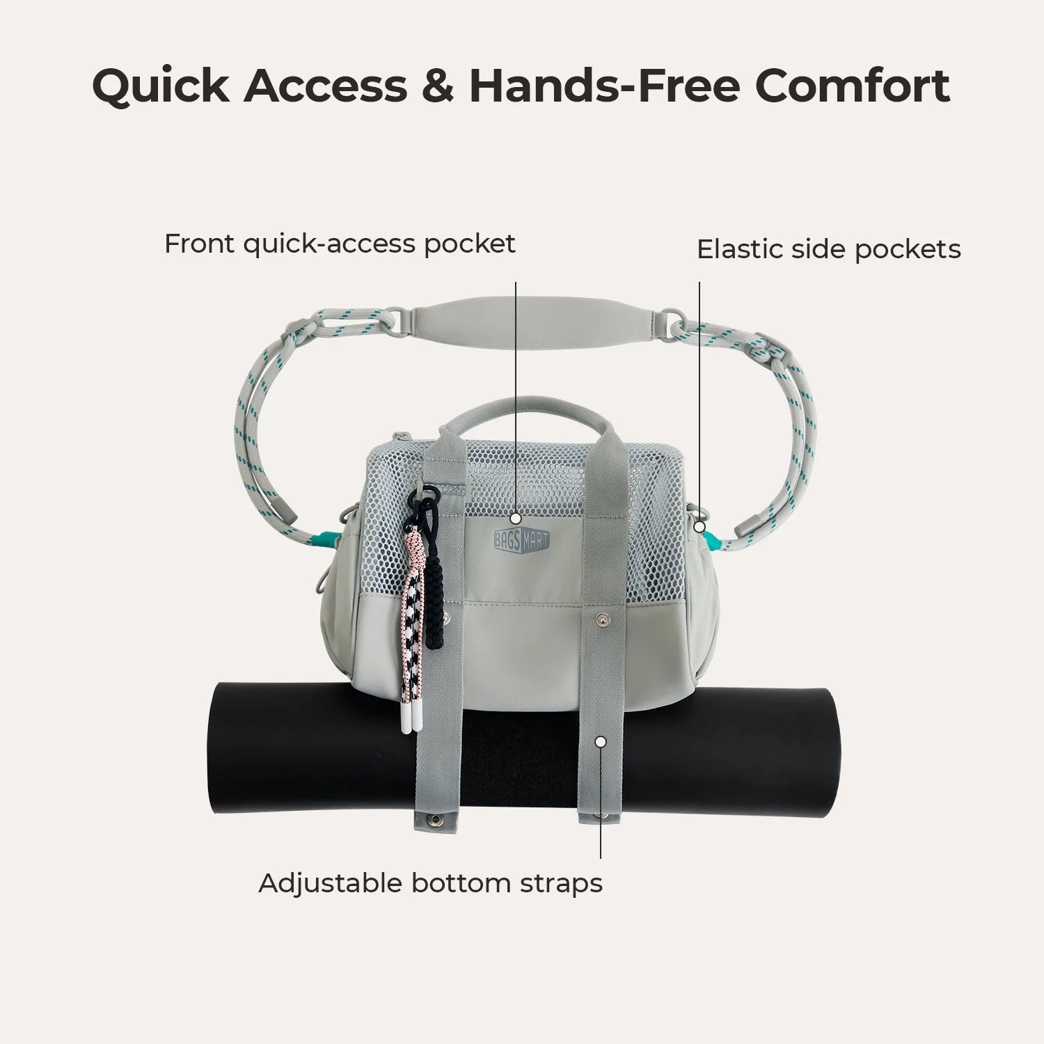 REIKI 5.5L Mesh Mini Duffle