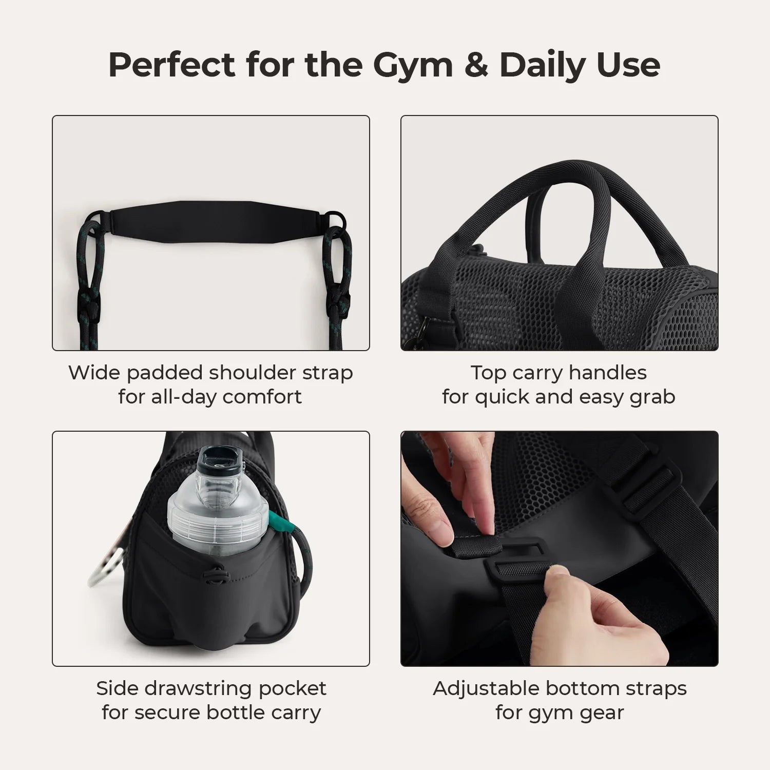 REIKI 5.5L Mesh Mini Duffle