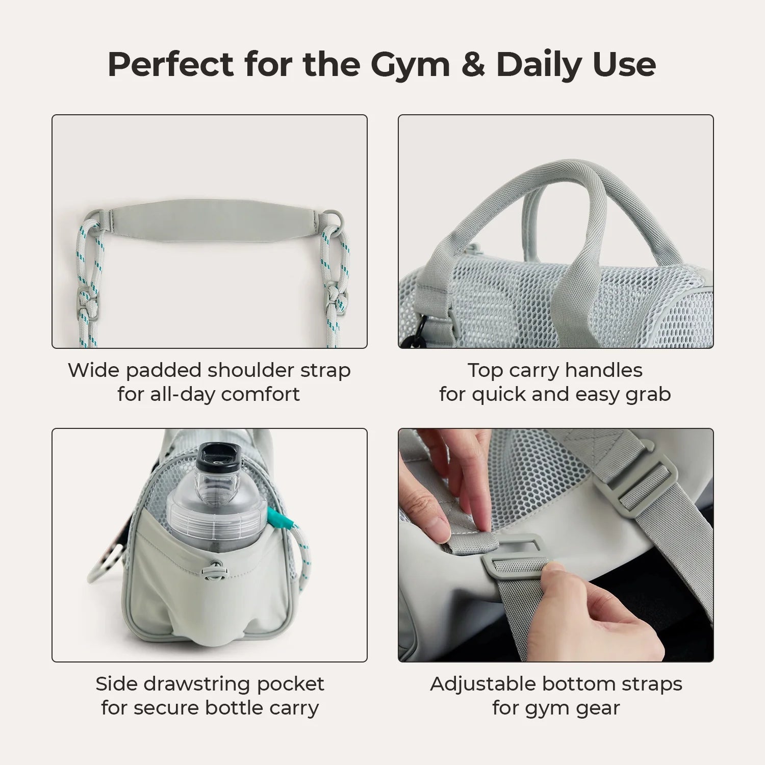 REIKI 5.5L Mesh Mini Duffle