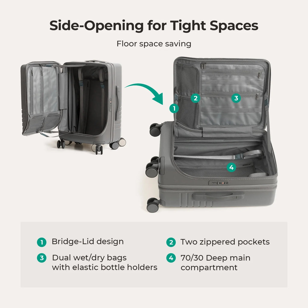 Getaway 24" Check-in: Side-Opening