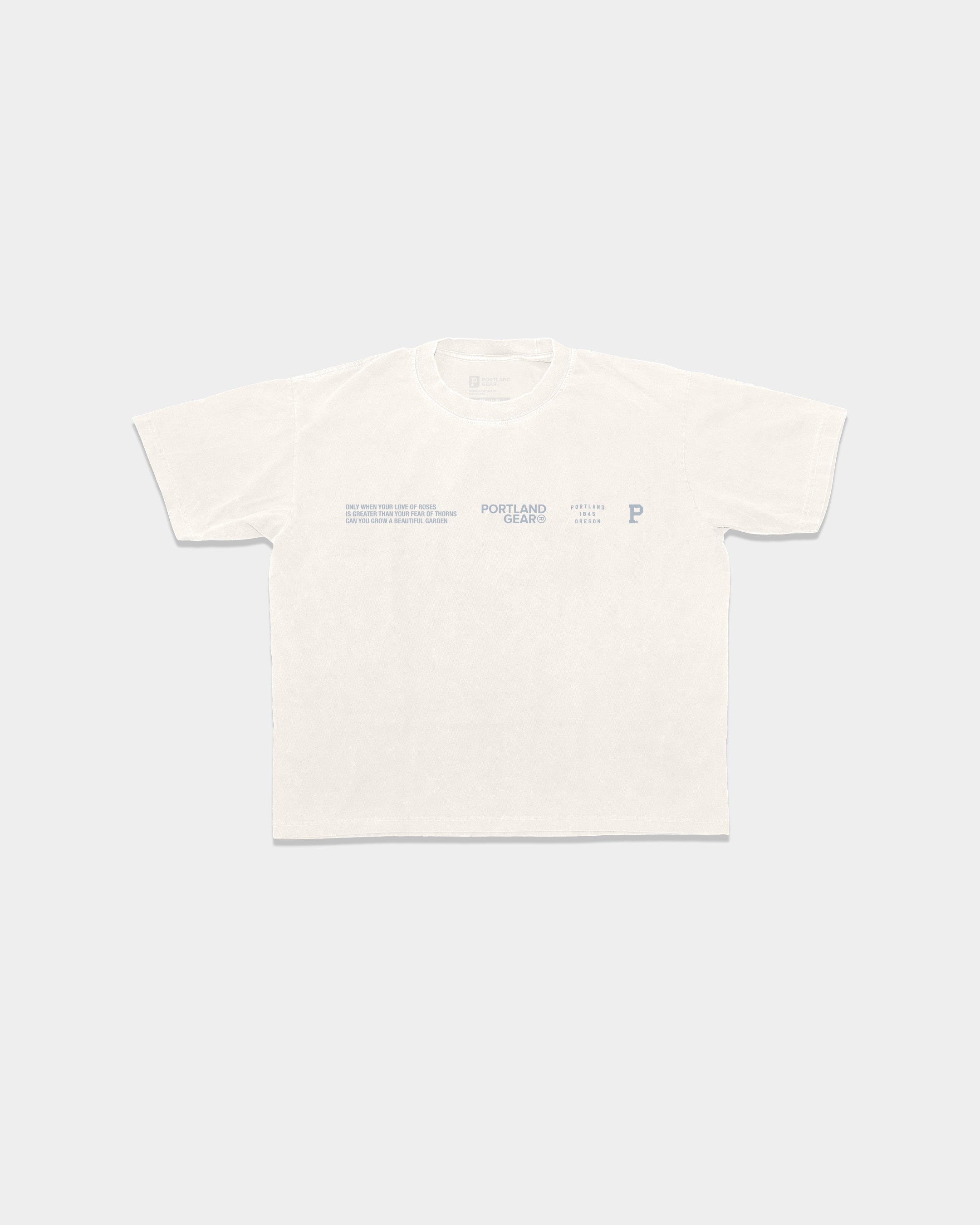 Women's All-American Slogan Tee - Cream