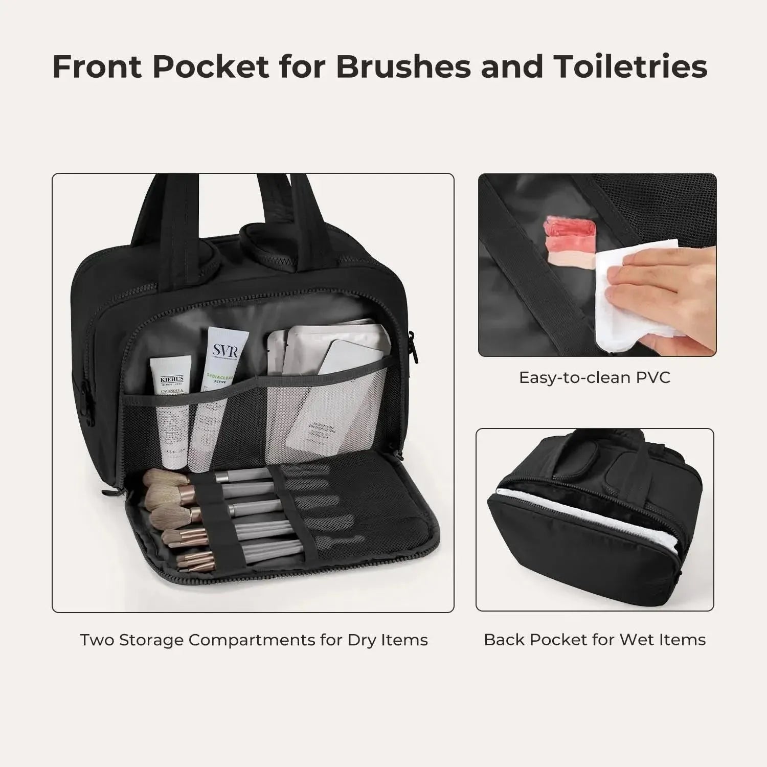 Crush Toiletry Bag 6 Colors